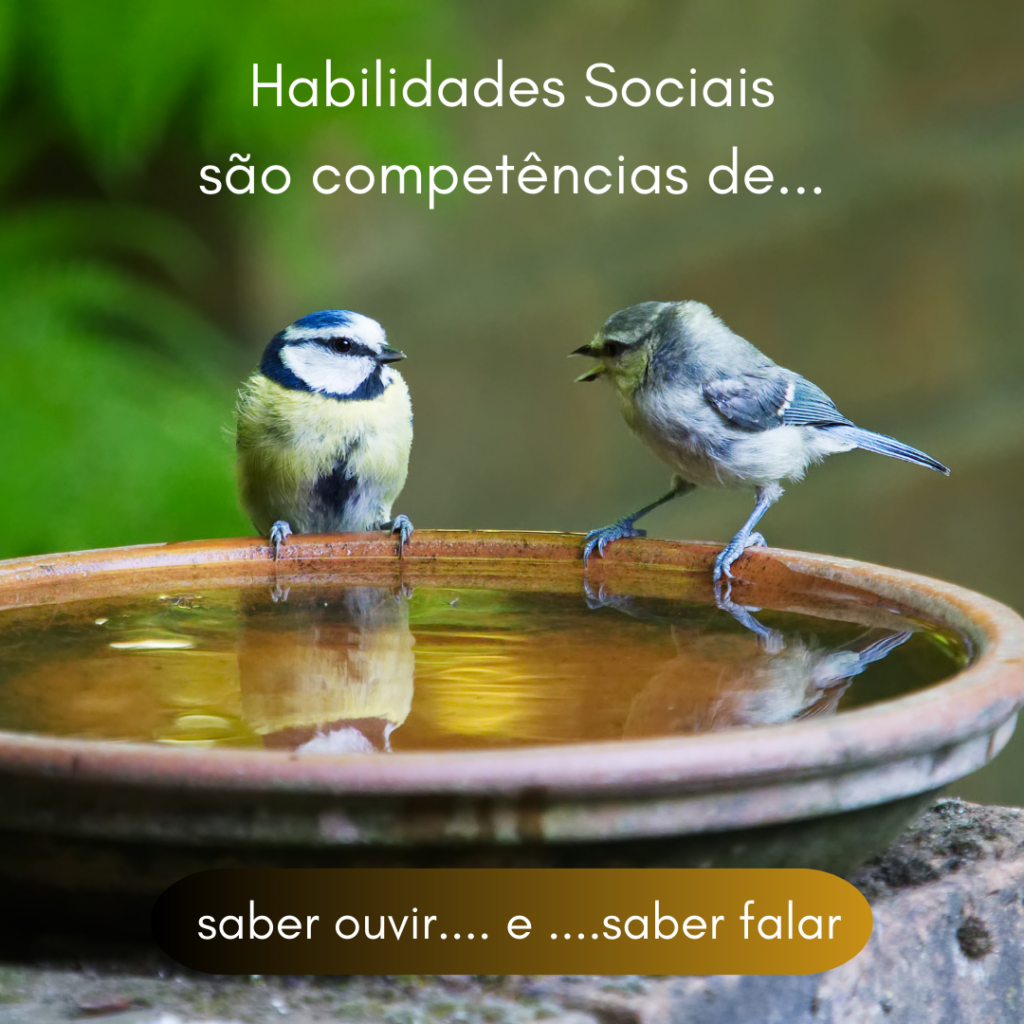 Habilidades Sociais - saber ouvir e falar
