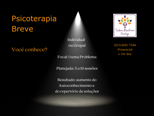 psicoterapia breve